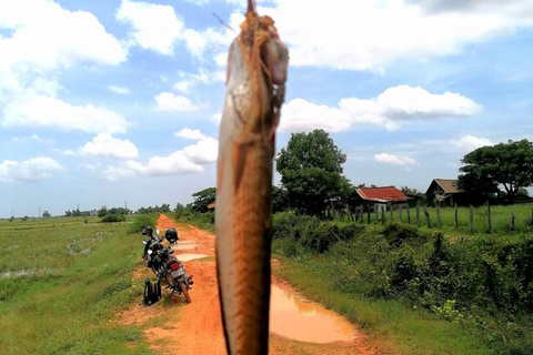 Siem Reap: Fishing in the rice fields, in the villages of Siem Reap