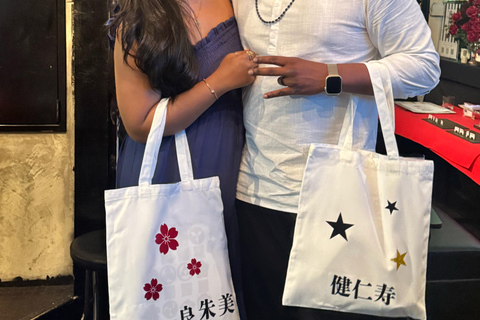 Tokyo: Name Seal & Pouch or Tote Bag Making Experience Tokyo: Custom-made seal and pouch (hiragana)