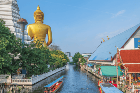 Bangkok Private Long-Tail Boat Canal Tour (1.5h)-Local Life