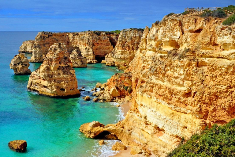 Au départ de Lisbonne : Algarve, grotte marine de Benagil et visite d'une jounée à Lagos