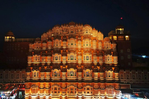 Jaipur: Evening Heritage Walk, Music with Food & Markets Small Group Evening Walk with Food & Markets