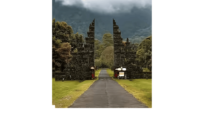 North Bali: Walking on the expanse of jati luwih rice fields