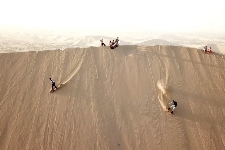 Z Ica: Sandboarding na pustyni o zachodzie słońca i piknikZ Ica: Sandboarding na pustyni o zachodzie słońca