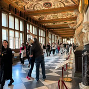 Firenze: Uffizi Galéria időpontos belépőjegy és audioguide