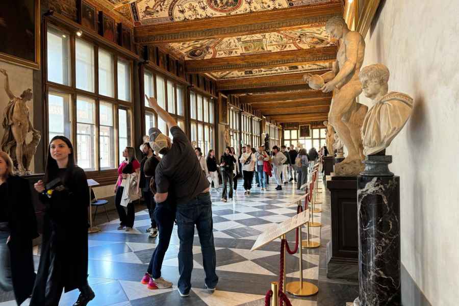 Florenz: Uffizien-Galerie Ticket ohne Anstehen Einlass ohne Anstehen. Foto: GetYourGuide