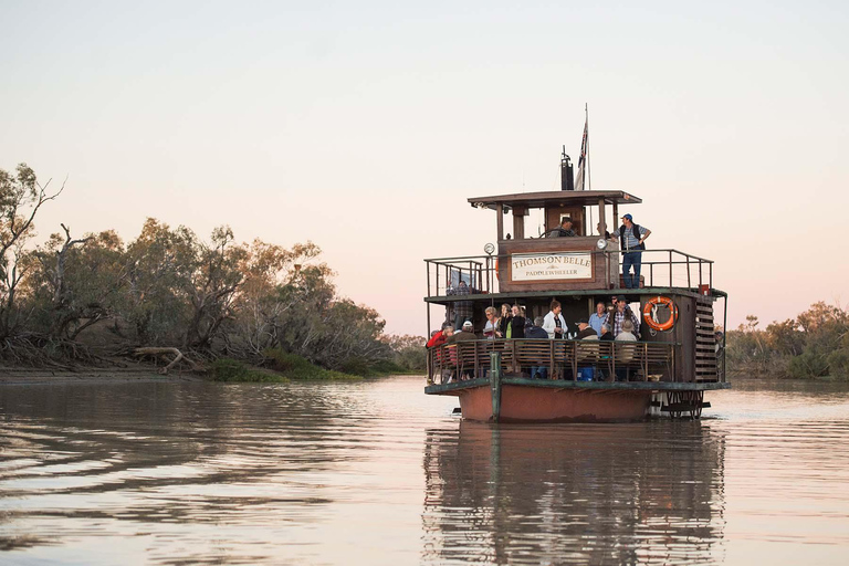 Longreach: Sunset Paddlewheeler Cruise, Show and Dinner