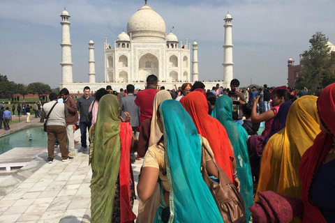 Ab Delhi: Taj Mahal Castle Fort Ganztagesausflug