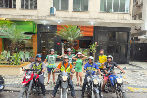 Rio de Janeiro: City, Favela and Beach Tour by Motorcycle