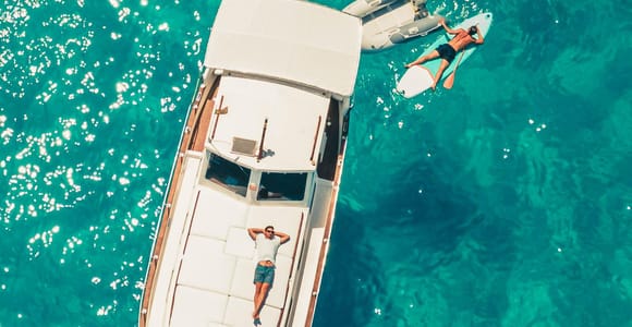 From Cala Galdana: Private Cove Boat Tour with Swim Stops