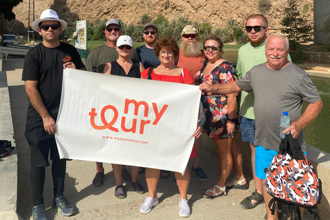 Full Day Group Tour in Wadi Shab