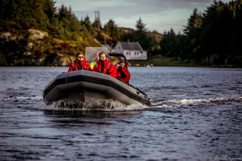 Haugesund: Rib båttur med ö-besök