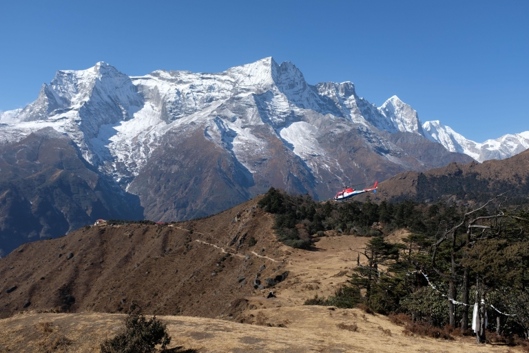 Everest Basiskamp Helikopter Gedeelde Tour