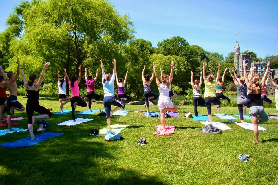 Central Park Yoga With A View In The