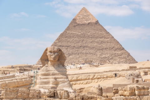 Z portu w Aleksandrii: wycieczka do piramid, cytadeli i bazaruPort w Aleksandrii: piramidy, cytadela i bazar – pełna wycieczka po francusku