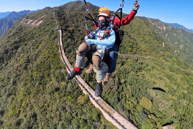 Beijing: The Mutianyu Great Wall Paragliding Experience