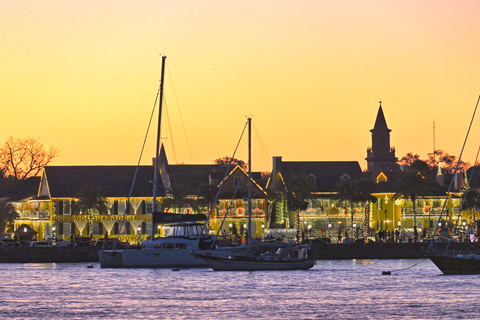 St Augustine: Nights of Lights Sunset Sail with Live Music