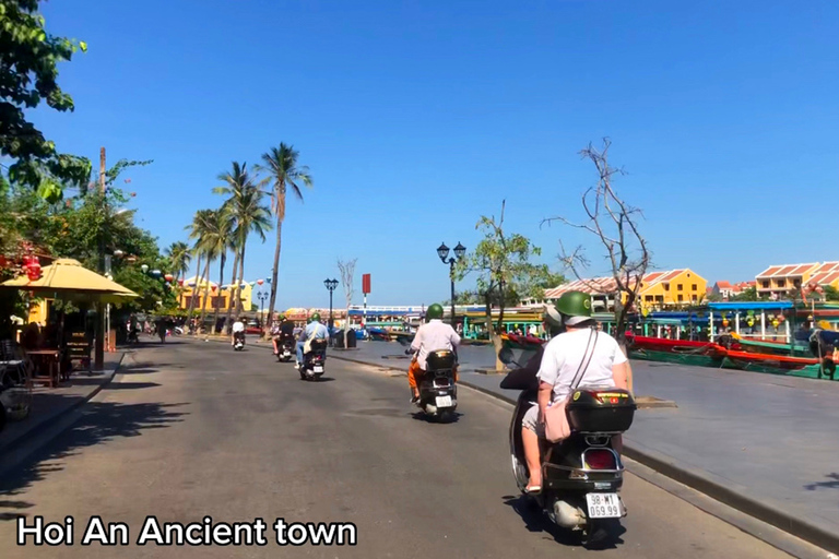 Hoi An: wieczorna wycieczka kulinarna przez Vespa i prywatny grill