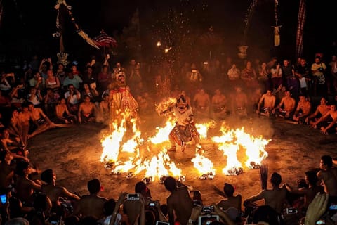 Kecak Fire Dance Show with Optional Hotel Transfer