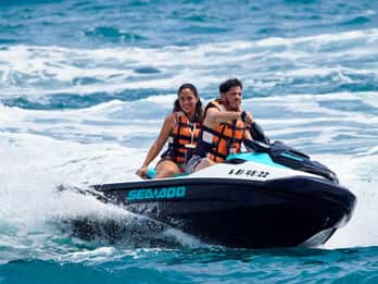 Barcelona: Jet Ski Ride 1 or 2 People w/ Instructor Included