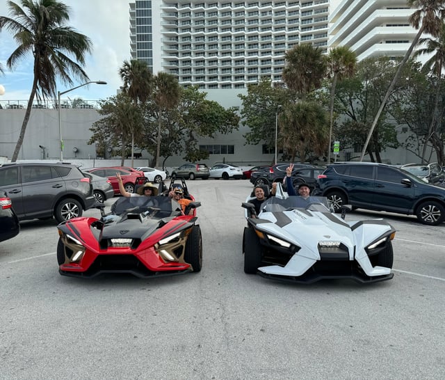Miami: Polaris Slingshot-Verleih