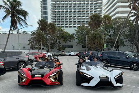 1 Stunde &amp; 30min Schleuderverleih Miami - Wir sind die Besten!Polaris Slingshot Vermietungen Miami