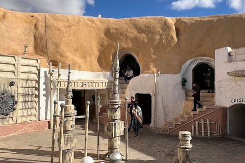 From Djerba: 4WD Sahara Desert Adventure: Ksar Ghilane, Matmata, and Star Wars From Djerba: 4WD Adventure in the Sahara: Ksar Ghilane, Matmata, and Star Wars