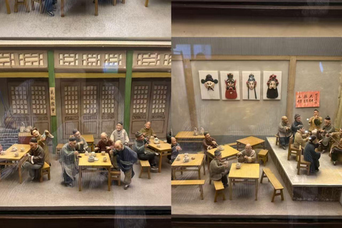 Beijing Teahouse: Live Show with Traditional Arts & Tea 3th-5th Row Seat ( including tea & 3 classic Chinese snacks)