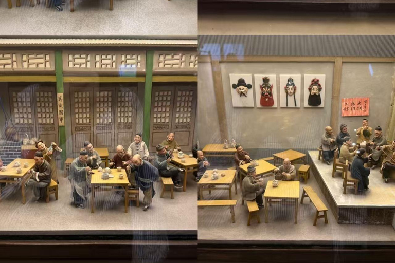 Beijing Teahouse: Live Show with Traditional Arts & Tea 3th-5th Row Seat ( including tea & 3 classic Chinese snacks)