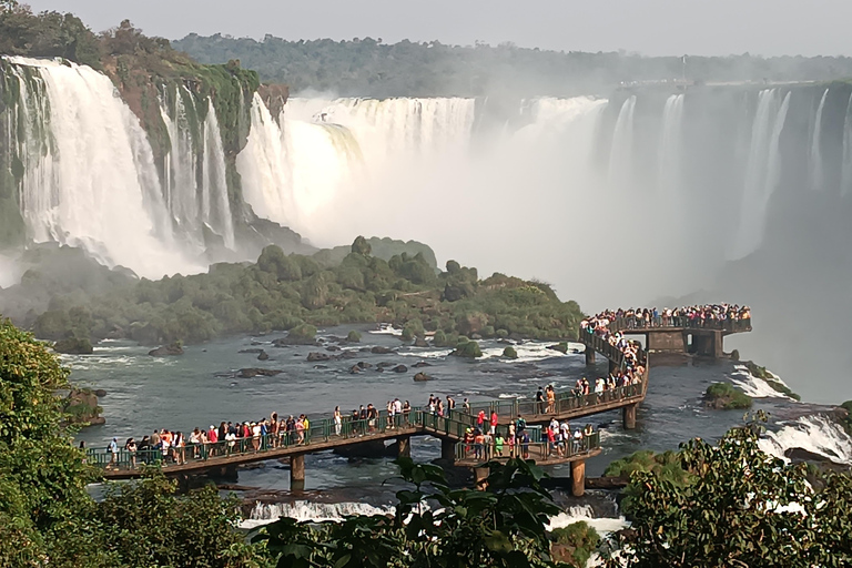 Brazilian side of the Falls - private service