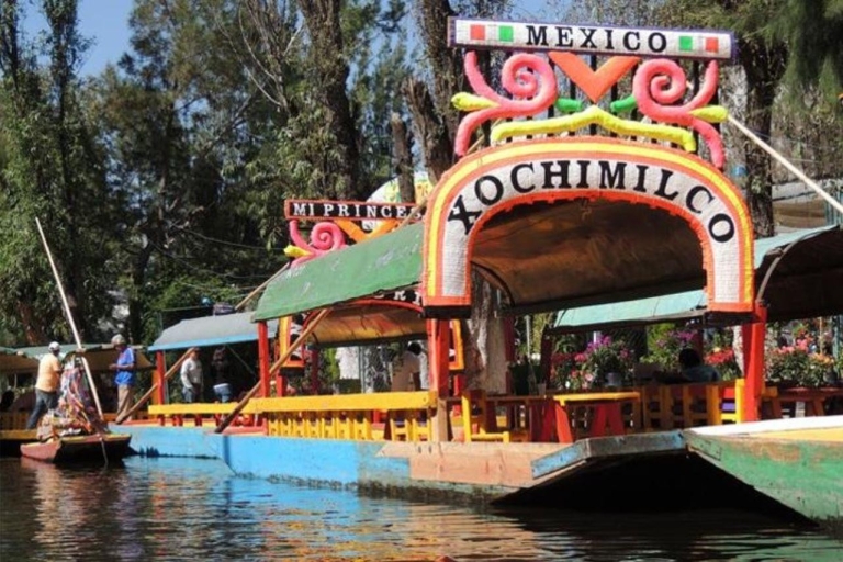 Pływające ogrody Xochimilco, murale Coyoacan i UNAM