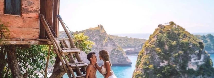 Depuis Lembongan : visite d'une journée des temps forts de Nusa Penida