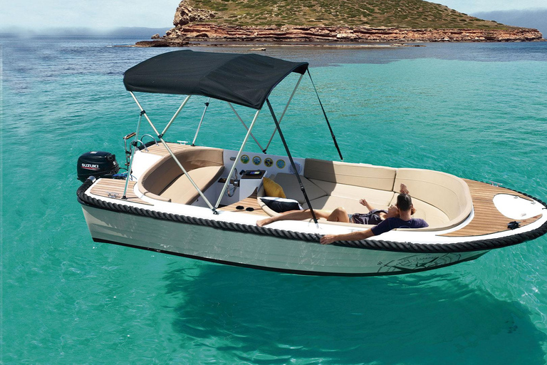 San Antonio: Snorkel on your own boat without a license for up to 5 people SAN ANTONIO: SNORKELING ON YOUR OWN BOAT WITHOUT A LICENSE FOR UP TO 5 PEOPLE