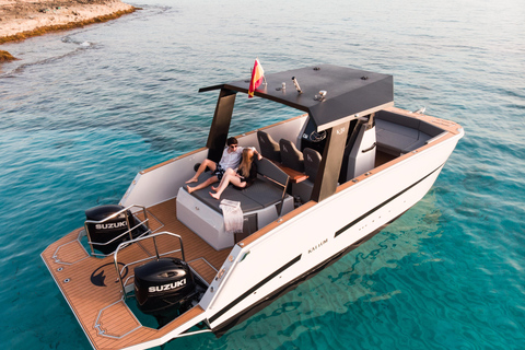 Mallorca: Private boat with Skipper from Playa de Palma Private boat with Skipper from Playa de Palma 6h