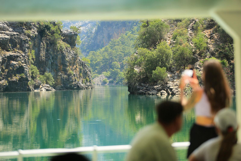 Alanya: Green Canyon Boat Tour with Lunch & Hotel Transfer