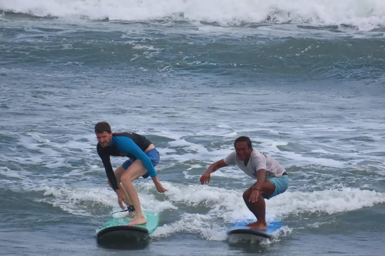 Canggu: Curso de surfe de 2 horasCanggu: aula particular de surf (para iniciantes)