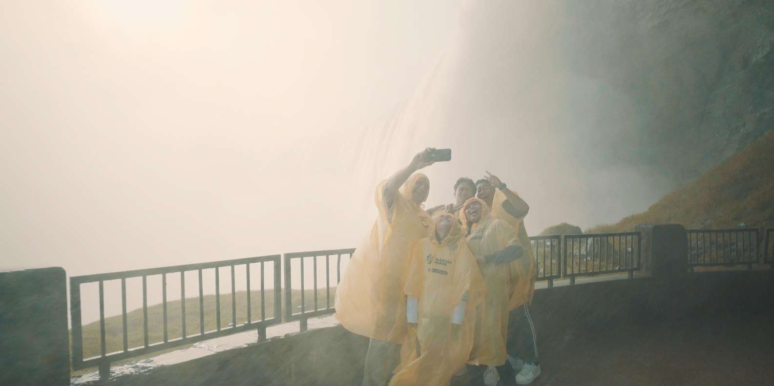 Journey Behind the Falls — tunnels and observation decks behind Horseshoe Falls, Niagara — image 2