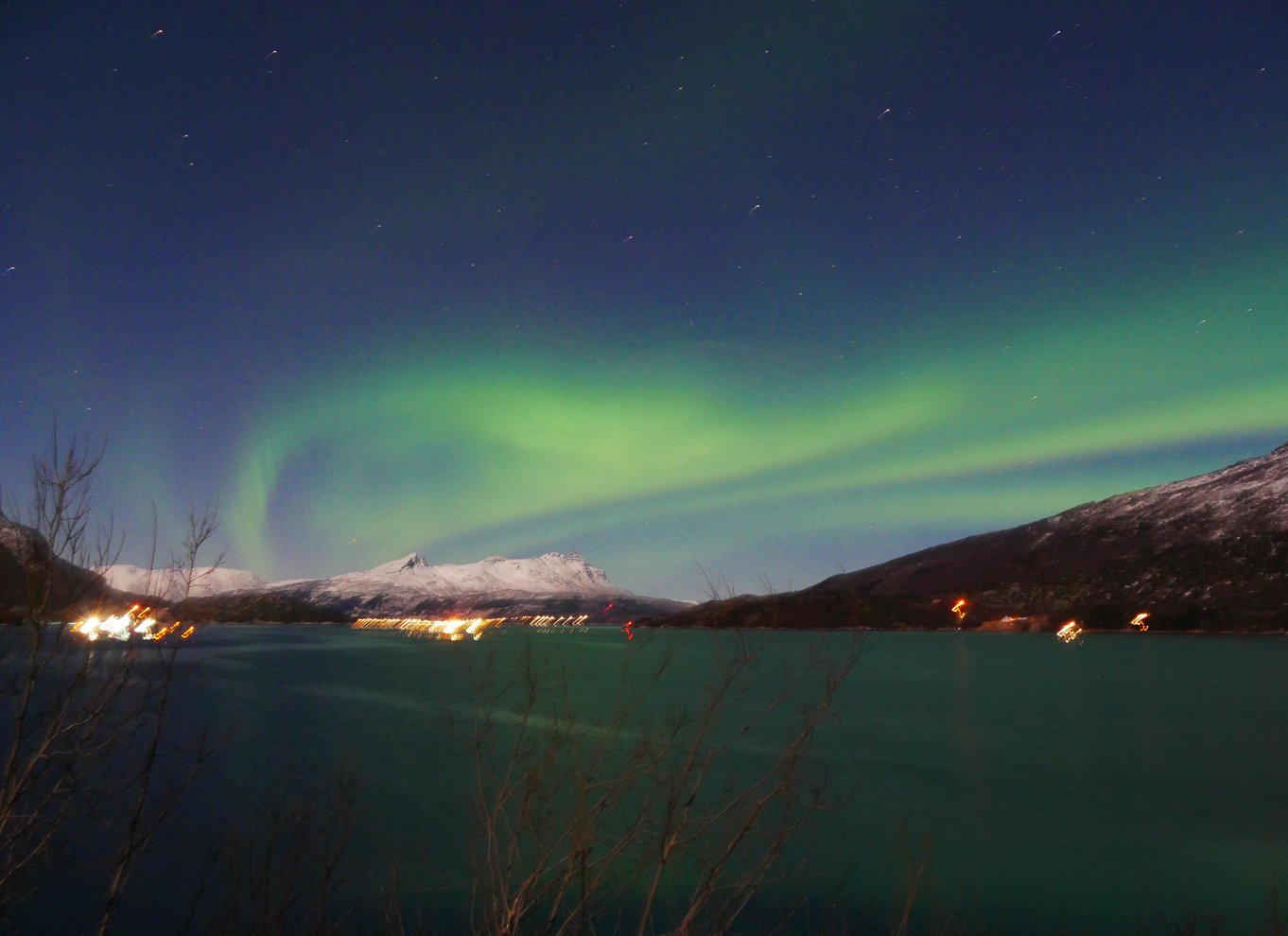 Harstad/Narvik/Tjeldsund: Nordlys-sightseeing i bil