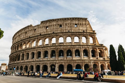 Rome Colosseum Forum Palatine Hill entry with audio guide app