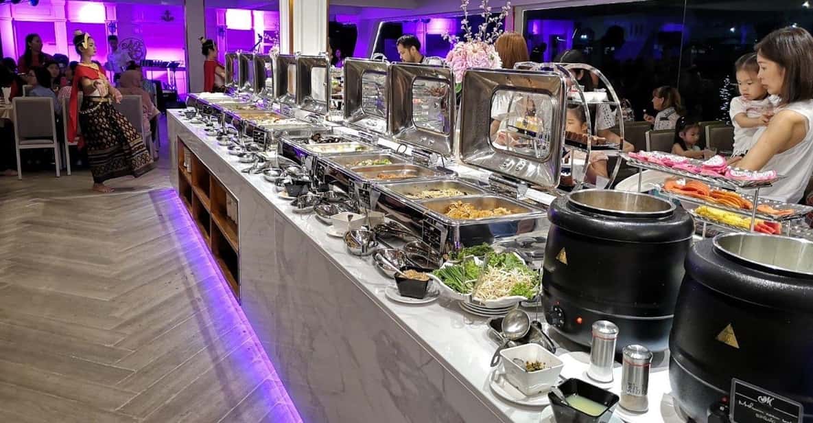 Afbeelding 1 van Bangkok: Chao Phraya rivier Meridian cruise met buffet