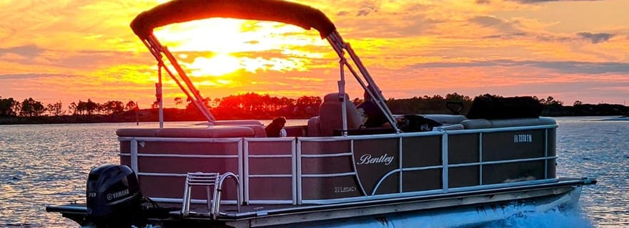 Destin et Fort Walton Beach : Croisière privée au coucher du soleil
