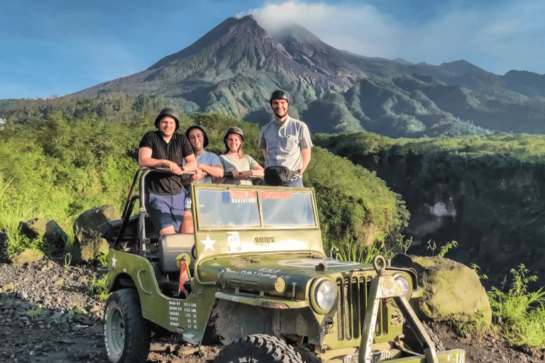 Merapi: Jeepäventyr och museidag