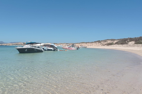 Tur: &quot;Ibiza-Formentera&quot; från havet i privat båt