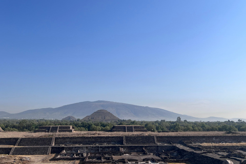 Pyramids of Teotihuacan: private tour from mexico city