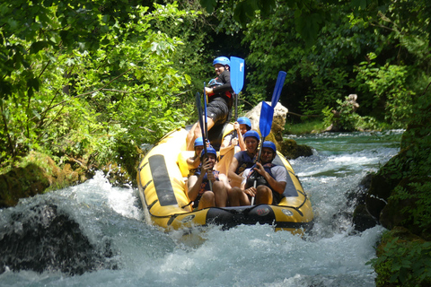 Cetina River: Rafting, Cliff Jumping and Cave exploring Tour Tour from Meeting Point near Cetina River