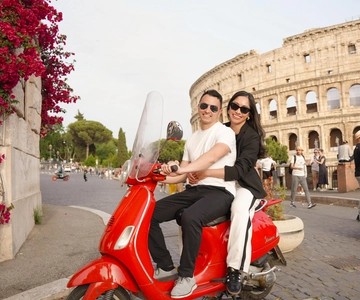 Rome: Guided City Food Tour by Vespa and Tastings