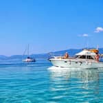 Cagliari: boat party con drink e vista sulla sella del Diavolo