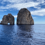 From Positano: Capri Island Group Cruise with Blue Grotto
