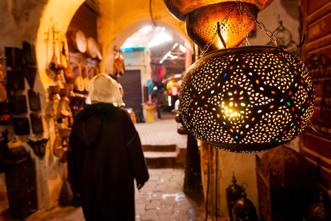 Marrakech: Ben Youssef, hemlig trädgård och Souks Walking TourGruppresa