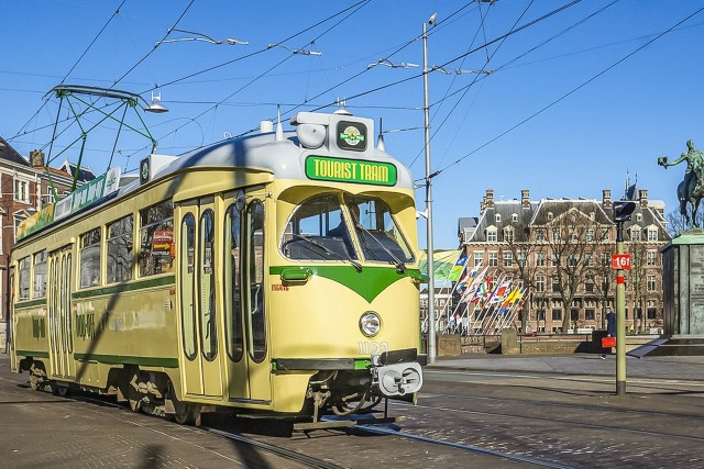 Visit The Hague Hop-on Hop-off Old-Fashioned Heritage Tram Tour in The Hague