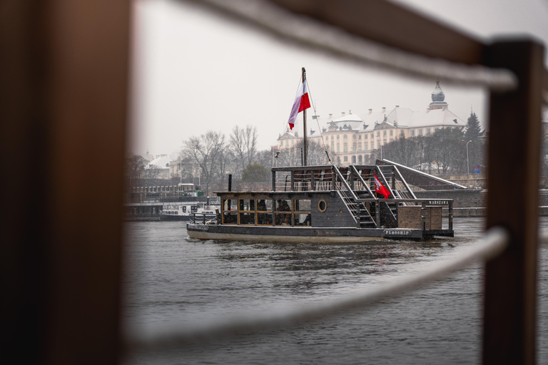 Warschau: avondrondvaart met drankje en audiogids